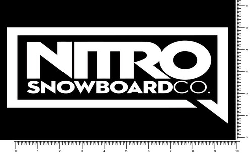 Adesivo nitro snowboard wide - snowboard,