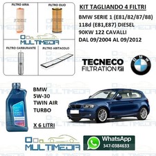 TAGLIANDO 4 FILTRI E OLIO