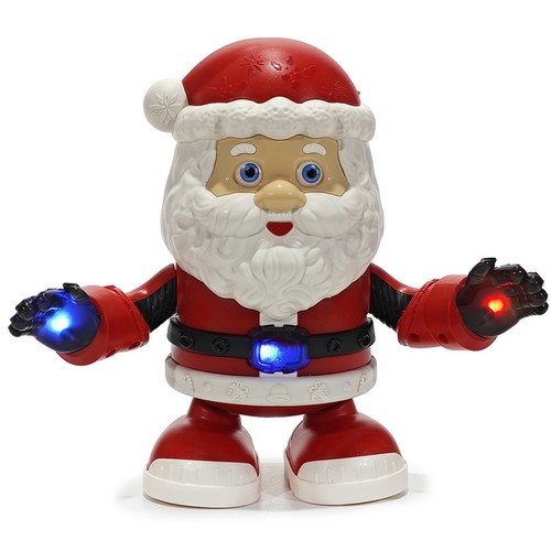 Babbo natale musicale rosso - babbo,