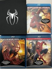 Lotto Stock Trilogia Cofanetto 3 Film Blu Ray Spider-man 1 2 3