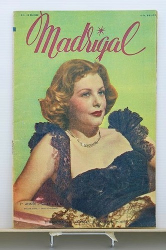 453 revue madrigal 1949 - madrigal,
