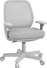 DecHome Sedia Ufficio da Scrivania Operativa Regolabile Grigio 92DH1GYGRI