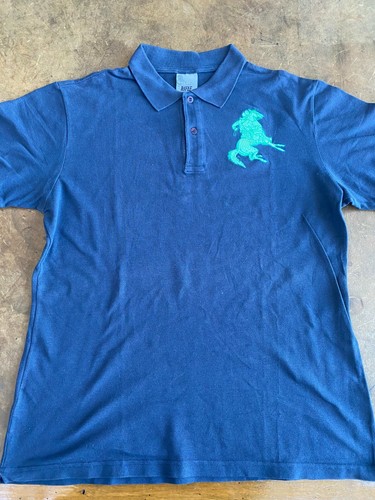 RIFLE+++POLO+++BLU++TAGLIA