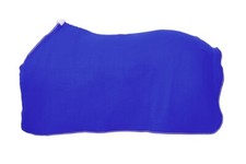 Blue Royal Horse Fleece Rug