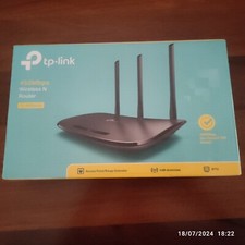 MODEM ROUTER WIRELESS WI TP-LINK 450Mbps 4 PORTE LAN 1 TRE ANTENNE.  IMMACOLATO 
