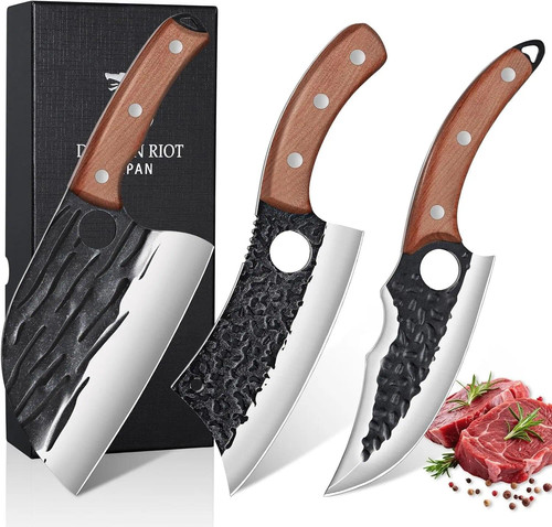 Set coltelli macellaio 3 - set,