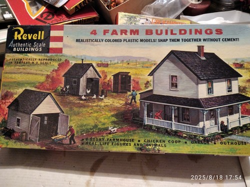 Revell 1958 kit - revell, fattoria-