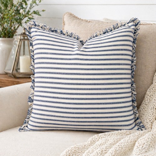 Cuscino copricuscino blu - cuscino,