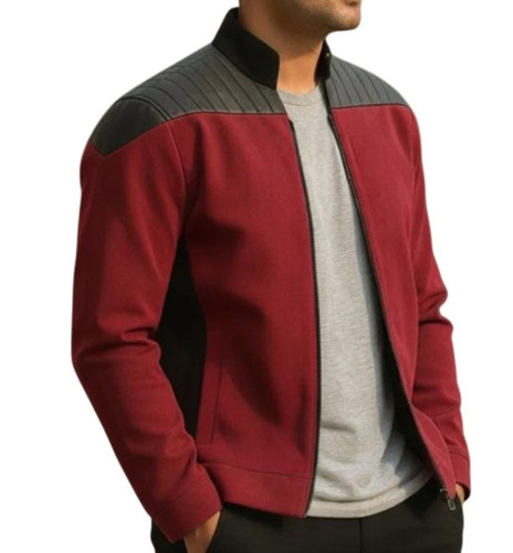 Giacca lana star trek next - star,
