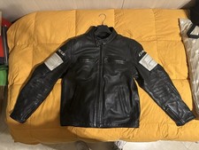 Giacca moto Dainese in pelle nera – Taglia 54 (originale, con protezioni)