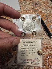 50 Centesimi 1920 Liscio