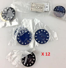 Lotto 12 Quadranti Orologio Assortiti Quarzo Vari Colori E Forme Per Ricambi