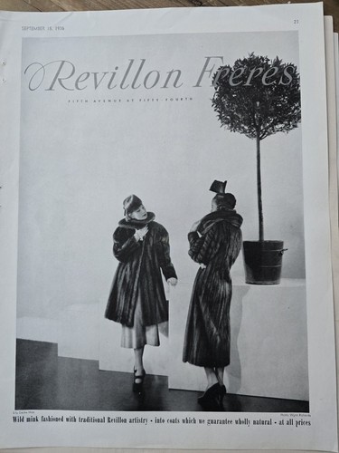 1936 donna revillon freres - 1936,