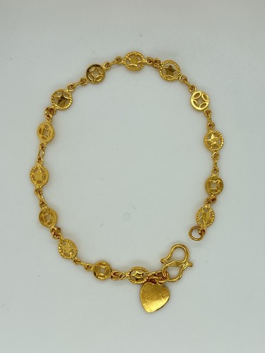 Bracciale artigianale oro - bracciale,