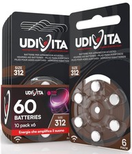 60 Batterie Pile Udivita 312