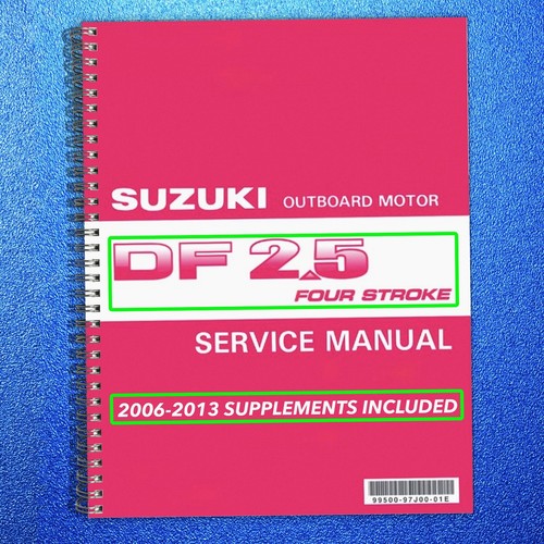 Suzuki service manual - service, yr