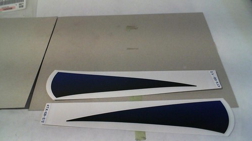 Adesivo blu serbatoio tdm 850 - blu,