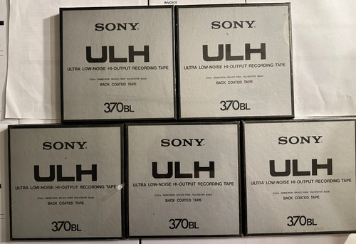 Sony ulh recording tape lotto - ulh,