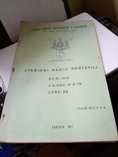 RADIO PORTATILI:SCR 300,AN/PRC-8 9- 1971, SCUOLA TRUPPE MECCANIZZATE E CORAZZATE