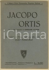 1928 TEATRO Adelchi LAYEZ -