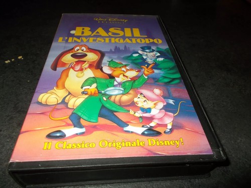 Vhs basil investigatopo walt - vhs, l'investigatopo