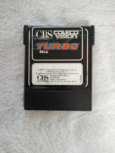 Cbs colecovision turbo sega - colecovision,