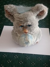 *LEGGI* Vintage FURBY 2005 Hasbro Tiger Raro Giocattolo Pupazzo Peluche Grigio
