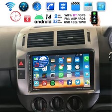 2+32 GB per VW Polo 9N 2001-2009 autoradio Android14 Carplay RDS GPS Nav RDS WIFI