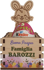 Cestino Pasquale in Legno