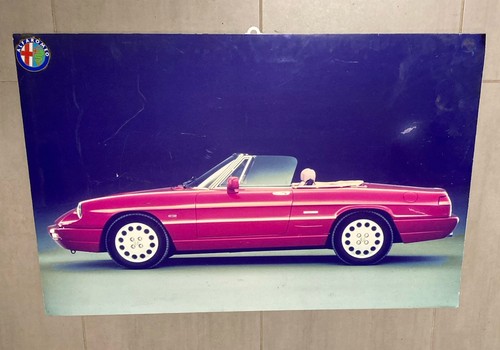 Poster alluminio alfa romeo - su,