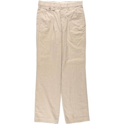 Pantalone uomo lino due pieghe