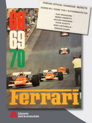 Ferrari annuario 1968 70 - ferrari, 1968/69/70
