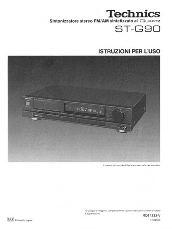 Technics g90 tuner - st,