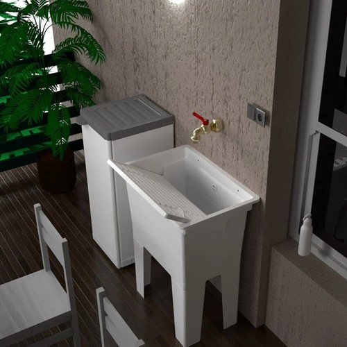 Piccolo lavabo esterno - da,