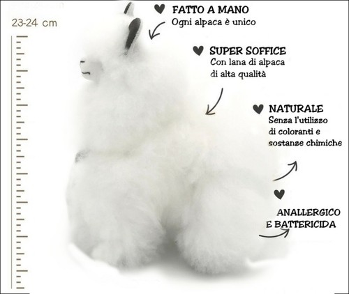 Peluche alpaca 100 lana - peluche,