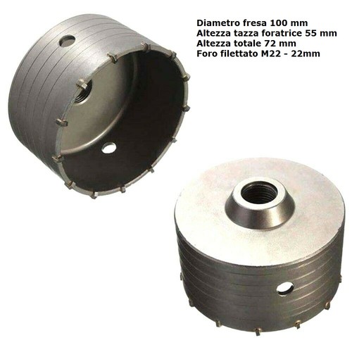 Fresa tazza carotatrice - tazza,