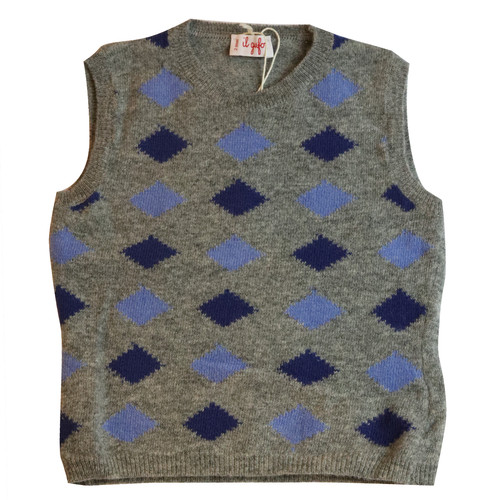 Gufo gilet grigio bambino - gilet,
