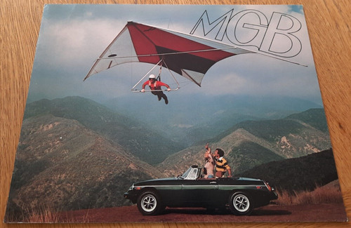 Brochure vendita auto usa b - brochure, mg