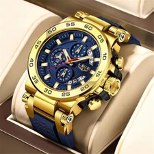 LIGE Orologio Uomo Sportivo