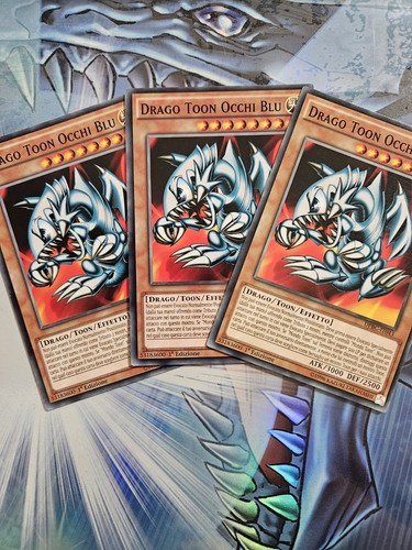 Yugioh drago toon - drago, occhi