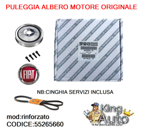 Puleggia albero motore - puleggia,