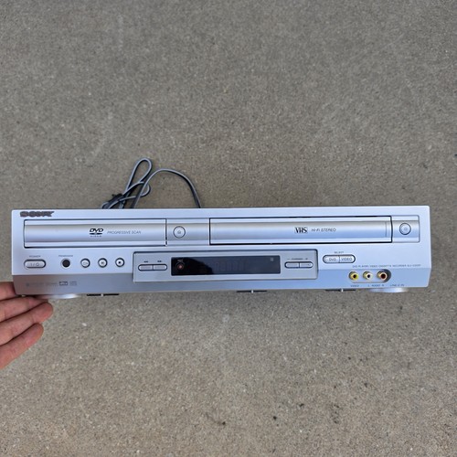 Lettore dvd vhs - combo, sony