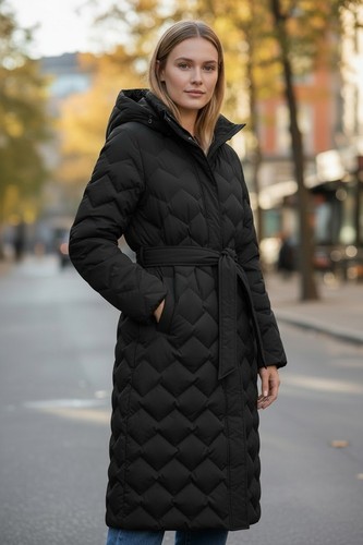 Cappotto trapuntato zig zag - zig,