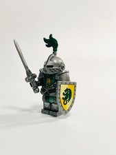 Castello Lego Fantasy Medievale - Minifigure Cavaliere Completamente Corazzato Personalizzata