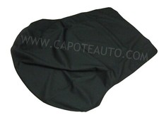 VW maggiolino kaefer 1302 capote vetro piatto cappotta tessuto nero (1967/72) 