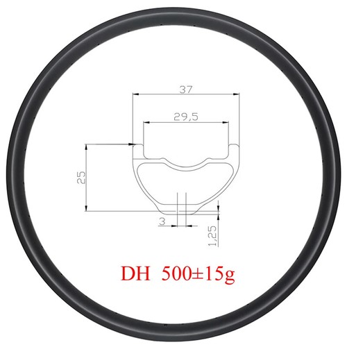 Cerchio asimmetrico 29er