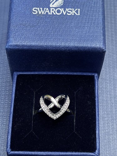 Anello cuore swarovski - anello,