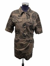 MOSCHINO JEANS COMPLETO DONNA JACKET GONNA WOMAN SKIRT VINTAGE JHD6748