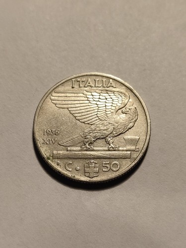 Italia regno 50 centesimi - italia,