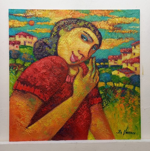 Dipinto quadro paesaggio - quadro,